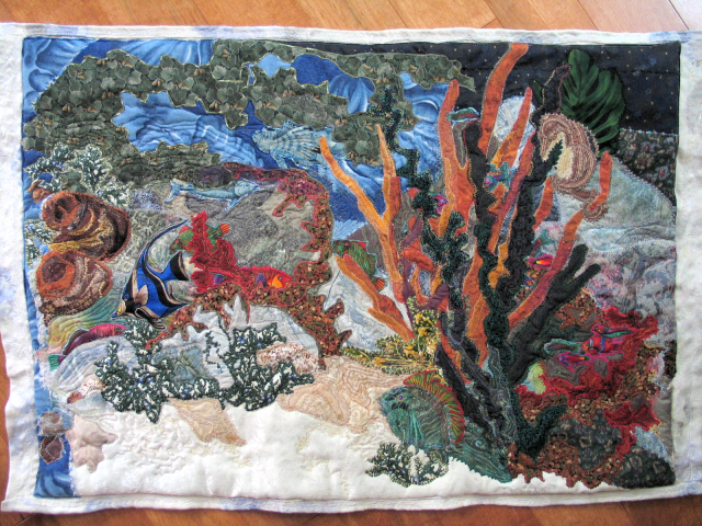 Aquarium quilt-jennifer Wheatley-Wolf